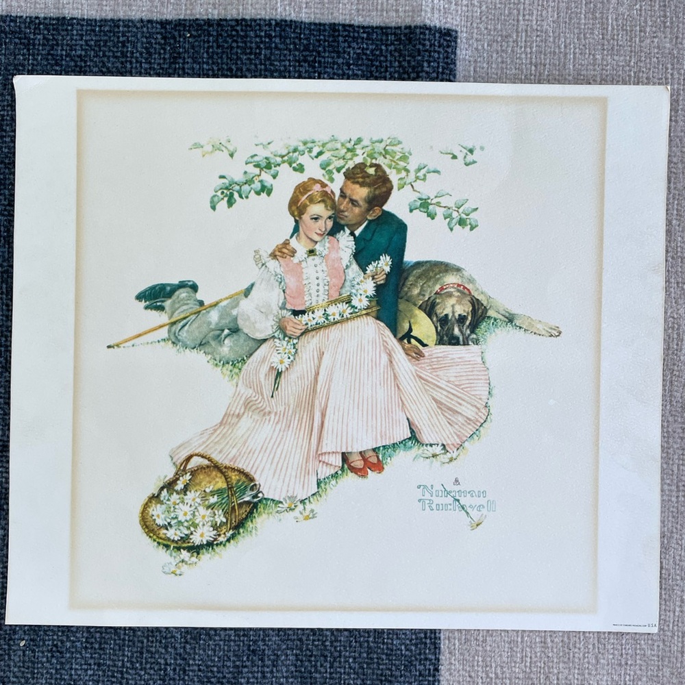 Norman Rockwell print